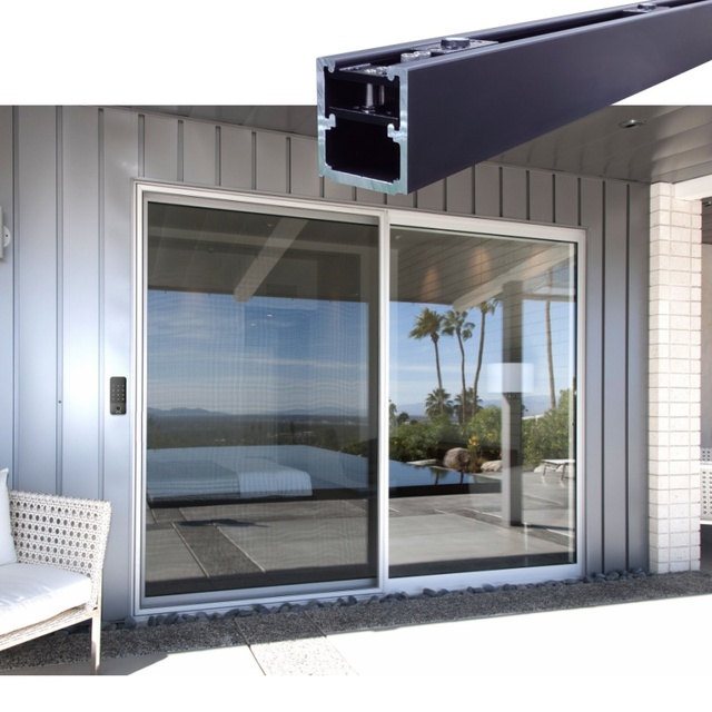 PTA DOOR Magnetic Levitation DC Motor Smooth Low Noise Energy Saving Modern Automatic 150kg Load Capacity Aluminum Alloy Hotel