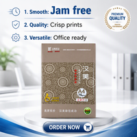 Papier copie A4 de qualité supérieure 75 g/m² blanc brillant finition lisse Papier copie A4 premium
