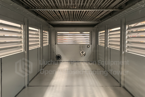 หอทำความเย็นน้ำแบบวงจรปิดชนิดไหลสวนทาง ขนาด 200 ตัน พร้อมเครื่อง<span class=keywords><strong>แลก</strong></span>เปลี่ยนความร้อนแบบคอยล์ SS304 สำหรับเครื่องฉีดพลาสติก - Product Image 4