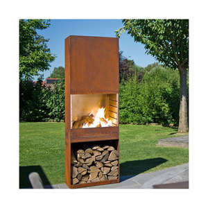 Foyer pour barbecue <span class=keywords><strong>de</strong></span> <span class=keywords><strong>jardin</strong></span> personnalisé, taille <span class=keywords><strong>de</strong></span> brasero, foyer pour patio, barbecue, foyer rustique en fonte et brasserie - Product Image 2