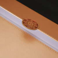 Porte-diplôme de remise des diplômes en cuir PU bleu, couverture de certificat A4 (8,5x11 pouces), dossier souvenir de remise des diplômes personnalisé imprimé