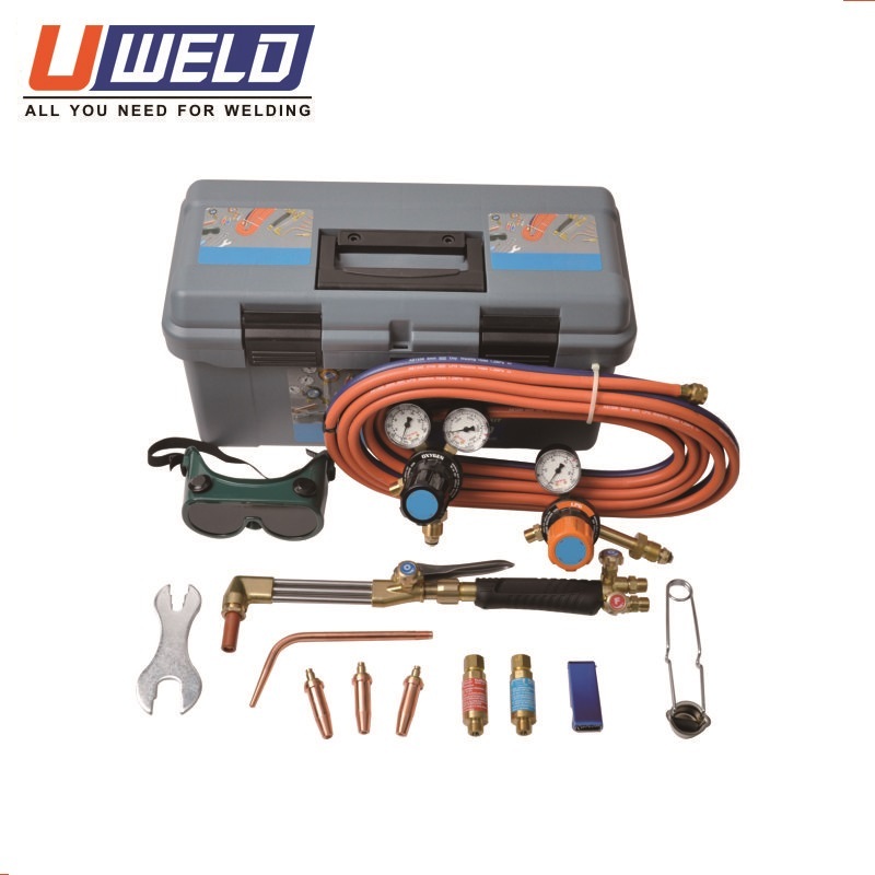 Soldadura de Gas y corte kit incluye cilindro de oxígeno UW-1515-A