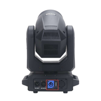 Ensemble de 2 flight cases SFR pour projecteur à tête mobile DMX512, spot à faisceau LED RGBW 200W, lumière annulaire IP33 pour scène, club, mariage