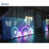Écran LED transparent haute luminosité, bonne qualité, affichage LED transparent pour fenêtre en verre P3.91 pour intérieur, en vente