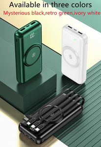 แบตสำรองแบบพกพา Fast Quick Charge 20000mAh สำหรับโทรศัพท์มือถือ รุ่น HM-583 พร้อมที่ชาร์จไร้สาย - Product Image 3