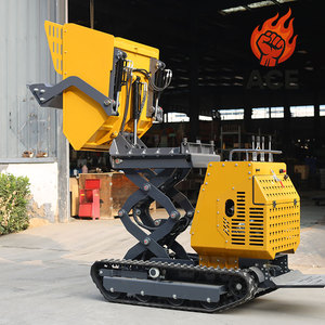 Индивидуальный Мини Бетонный самосвал, 750 кг, бесплатная доставка, гидравлический самосвал, высокоэффективный гусеничный самосвал, Бетономешалка - Product Image 4