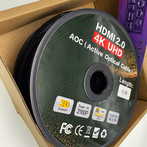 Cavo HDMI in fibra ottica di fabbrica 4 k60hz livello di ingegneria parete attraverso il cablaggio del tubo cavo HDTV versione HD 2.0 - Product Image 5