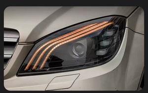 Thương hiệu mới chất lượng cao <span class=keywords><strong>LED</strong></span> ống kính đèn pha cho Mercedes-Benz C-Class w204 7-10 mô hình 6000K màu nâng cấp cho C300 C260 C200 - Product Image 6