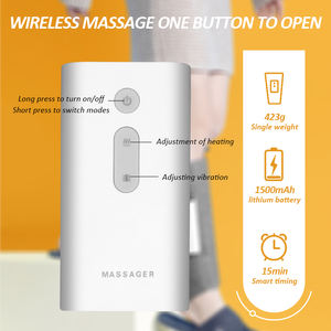 Auf Lager Drahtloses schnur loses tragbares Multifunktions-Luftkompressions-Bein massage gerät Waden wickel Blut kreislauf Bein massage gerät - Product Image 5