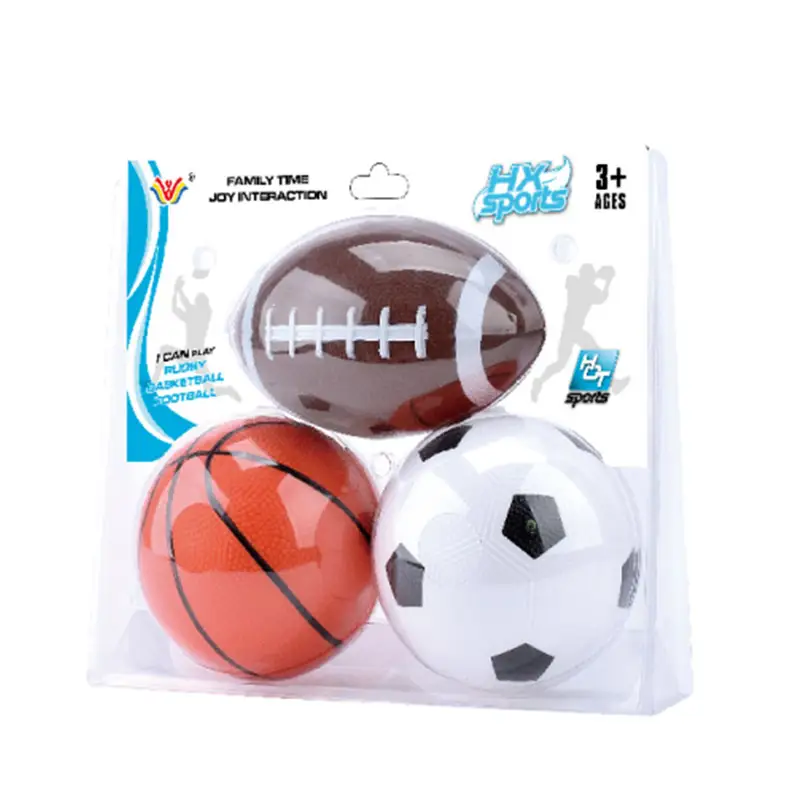 Mini bola de rugby para esportes, conjunto de brinquedos barato de pu com preço