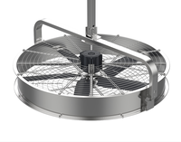 Ventilateur de ferme de 1,5 m avec moteur, débit d'air élevé, 220V/380V, pour poulaillers, porcs et équidés