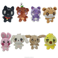 ATEEZ Jouets en peluche Choi Sun Ding Runhao Jiang Liusang ANITEEZ Étoile coréenne Flash Jouets en peluche Accessoires de poupée