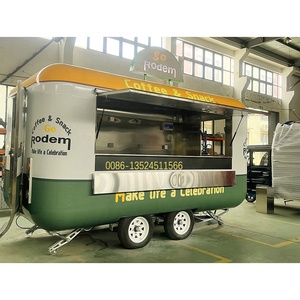 Carrito de Comida Móvil para Fiestas, Fabricación de Remolques Móviles para Venta de Hot-dogs, Hamburguesas, Bebidas, Pollo, Carne o Desayunos, <span class=keywords><strong>Precio</strong></span> Bajo de Fábrica - Product Image 3