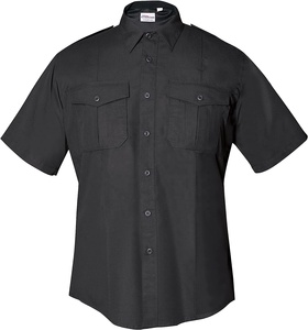 Nuevo producto Uniformes <span class=keywords><strong>de</strong></span> guardia <span class=keywords><strong>de</strong></span> <span class=keywords><strong>seguridad</strong></span> <span class=keywords><strong>privada</strong></span> Negro Gris Camisas <span class=keywords><strong>de</strong></span> manga corta Uniforme <span class=keywords><strong>de</strong></span> camarera Hombres Poliéster/Algodón para guardia - Product Image 1