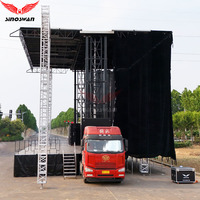 Fabricant professionnel chinois de scène d'activités de plein air, plateforme de discours, scène de concert, camion-scène