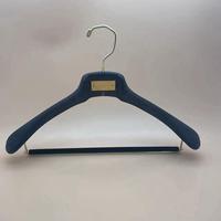 38*5,3 cm Luxus Kunststoff Holzmaserung Kleiderbügel Anzug Holzmaserung Kleiderbügel Breite Schulter bügel für Bekleidungs geschäft