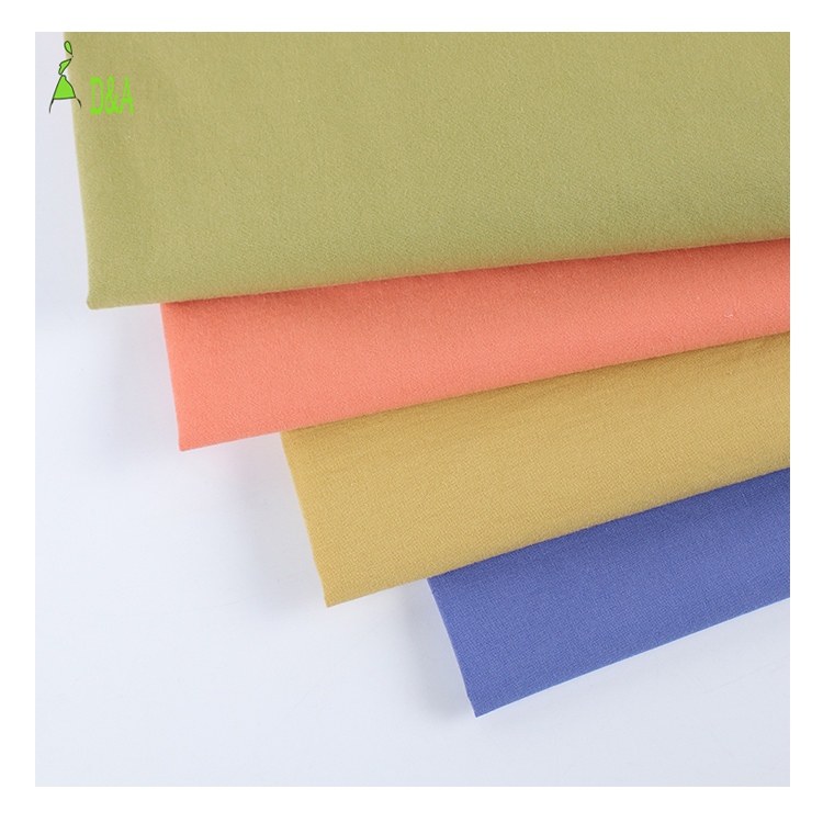 Текстильная ткань высокой плотности, 100% хлопчатобумажная саржа/поплин, однотонная окрашенная ткань