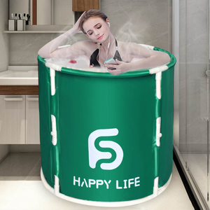 <span class=keywords><strong>Baignoire</strong></span> <span class=keywords><strong>pliable</strong></span> portable pour adultes pour cabine de <span class=keywords><strong>douche</strong></span> <span class=keywords><strong>Baignoire</strong></span> spa avec mousse thermique Boîte pliante en PVC autoportante Paquet - Product Image 3