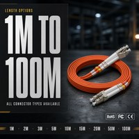 Cordon de brassage fibre optique monomode et multimode SC APC FC LC ST Duplex OM3 G657A1 FTTH CATV Télécom F660 OEM Personnalisé