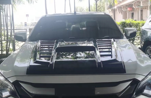 ฝากระโปรงหน้ารถตัก<span class=keywords><strong>ช่อง</strong></span><span class=keywords><strong>แอร์</strong></span>สำหรับ2024 2025 <span class=keywords><strong>Isuzu</strong></span> D-MAX DMAX pickup ปรับเปลี่ยนชิ้นส่วนรถยนต์ - Product Image 5