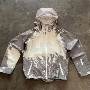 Custom Hooded Thermochromatic Nylon Fabric Soft Shell Color Changing Heat Reactive Hiking Waterproof Windbreaker <strong>Jacket</strong> <strong>for</strong> <strong>Men</strong> - Product Image 1