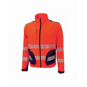 Chaqueta de trabajo de alta visibilidad Bea Red Fluo-EAN 8033546464021, ROPA DE TRABAJO, EAN, 2, 1, 2, 2, 1, 2 - Product Image 1