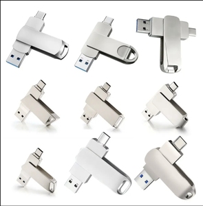驚くべき高速メタルデュアルUSB2.0フラッシュドライブタイプC3.0外付けサムドライブメモリスティック、電話、Mac、ラップトップ、デスクトップ用 - Product Image 3