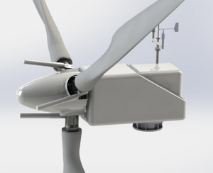 Système éolien hybride direct usine de 5 kW à 30 kW, triphasé, à contrôle de pas, puissance de 10 kW pour usage domestique - Product Image 2