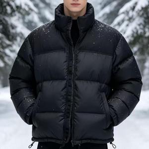 Chaqueta de plumón unisex para hombre, cálida y acolchada para invierno, de la marca Trend Cut, fabricante OEM North. - Product Image 4