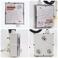 Télécommande radio industrielle étanche IP67 à 10 boutons pour pont roulant, avec carte d'identification intelligente et commande à vitesse unique