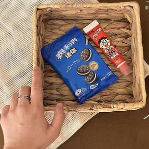 <span class=keywords><strong>Biscotti</strong></span> Ripieni di Crema in Confezione Singola da 20g, Sandwich al Cioccolato e Miele per Bambini e Adulti - Product Image 3