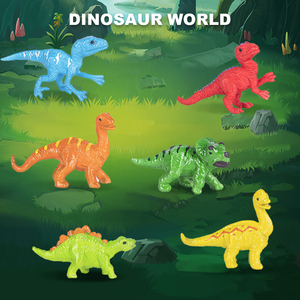 JinYing 30PCS Mini Dinosaure Jouets Ensemble Multi Couleur Plastique <span class=keywords><strong>Dino</strong></span> Figures pour Enfants Party Favors Jeu Éducatif Petits Modèles <span class=keywords><strong>Dino</strong></span> - Product Image 2