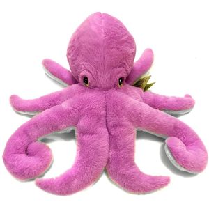 チャーミングで心地よいピンクのタコのぬいぐるみは、お子様の喜びと