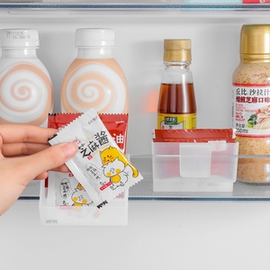 Spice Rack Moveable Multi-function <b>Fridge</b> Side Shelf <b>Fridge</b> Cans Organizer - Product Image 4