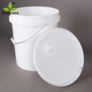 Innopack - Cubo de Plástico Transparente de 5 Galones con Tapas Azules, Grado Alimenticio, para Miel, Encurtidos y Otros Alimentos - Product Image 3