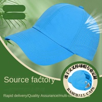 Gorra de béisbol transpirable de malla de 6 paneles para mujer, de secado rápido, con protección solar, para deportes al aire libre, con logo personalizado, para coletas, ideal para verano.