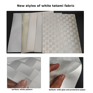 Tela Tatami de Alta Temperatura para Impresión <span class=keywords><strong>por</strong></span> Sublimación, Material de Película para Parches de Camisetas, Bolsas Escolares, etc., en Color Blanco Oscuro y Algodón - Product Image 3