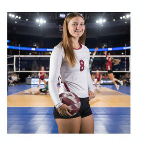 Meilleure vente conception professionnelle uniforme de volleyball personnalisé vente en gros uniforme de volleyball de haute qualité pour les femmes - Product Image 3