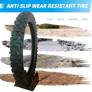 Pneu de moto sur mesure 80/100-19 C343 haute ténacité, résistant aux chocs, pour expéditions en zone aride, safari et raid - Product Image 3