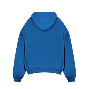 Sudaderas con Capucha para Hombre, Gruesas, de Invierno, 400gsm, Poliéster/Algodón, Color Sólido, Hombros Caídos, Corte Holgado - Product Image 6
