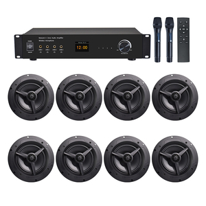 Mini Amplificador Estéreo <span class=keywords><strong>HiFi</strong></span> Profesional Clase D de 4 Zonas y 16 Canales <span class=keywords><strong>para</strong></span> el Hogar con Control por Aplicación Airplay - Product Image 6