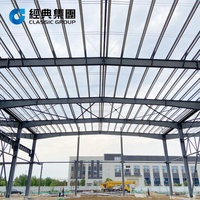 Estructura de Acero de Alta Resistencia para Taller o Almacén, Construcción de Estructura Metálica a Medida para Uso Industrial