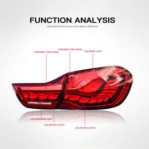 Luz Trasera LED de Fábrica para <span class=keywords><strong>BMW</strong></span> Serie 4 F32 F33 <span class=keywords><strong>F36</strong></span> 420i 420d 425d <span class=keywords><strong>430d</strong></span> 435d Luz Trasera M4 GTS Intermitente Secuencial - Product Image 5
