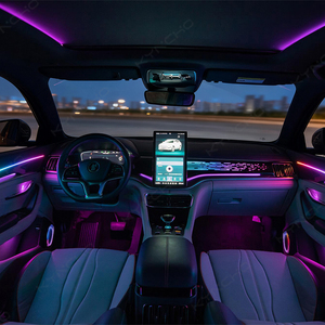 Para BYD Song Plus, luz de neón LED para Interior de coche inteligente con luz ambiental de coche, accesorios de luz LED de neón Symphony para coche - Product Image 6