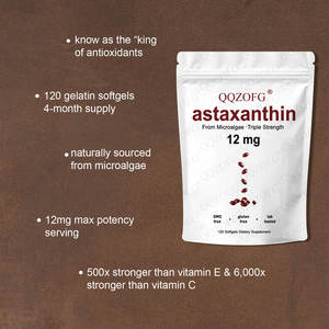Capsules de Gélules Molles d'Astaxanthine Naturelle MNK 12mg & 24mg – Complément Alimentaire pour la Santé de la Peau et des Yeux – Soutien Beauté Antioxydant Vitaminique - Product Image 4