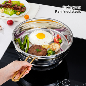 <span class=keywords><strong>Set</strong></span> di <span class=keywords><strong>pentole</strong></span> in acciaio inossidabile da 11 pezzi con copertura in vetro dorato e manico in oro, compatibile con <span class=keywords><strong>pentole</strong></span> multiuso - Product Image 5