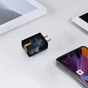 Chargeur mural de bureau TKT <span class=keywords><strong>18W</strong></span> à double port USB PD à charge rapide, prise EU, <span class=keywords><strong>adaptateur</strong></span> universel pour smartphones et tablettes - Product Image 4