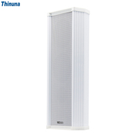 Altavoz de Columna IP-20SK III de 20W con PoE y SIP, Carcasa de Aluminio Resistente a la Intemperie para Sistemas de PA en Exteriores e Intercomunicadores de Emergencia
