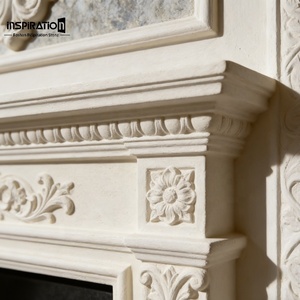 Moldura de Columna GRG Tradicional para Decoración de Hospitales, Base de Pilar, Capitel, <span class=keywords><strong>Columnas</strong></span> <span class=keywords><strong>Doricas</strong></span>/Toscanas, Duraderas - Product Image 1