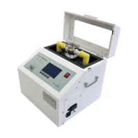 Testeur d'huile BDV portable 80kV 100kV - Analyseur de tension de rupture d'huile de transformateur PUSH PS-1001, ASTM D877 et D1816